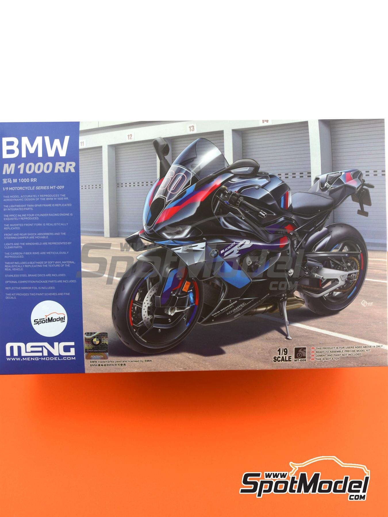 モンモデル 1/9  M1000 RR プラモデル MMT009 Amazon | GSIクレオス モンモデル 1/9 B M W M 1000 RR プラモデル